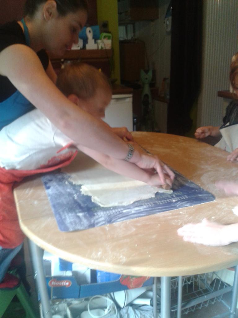 Réalisation de la pâte feuilletée