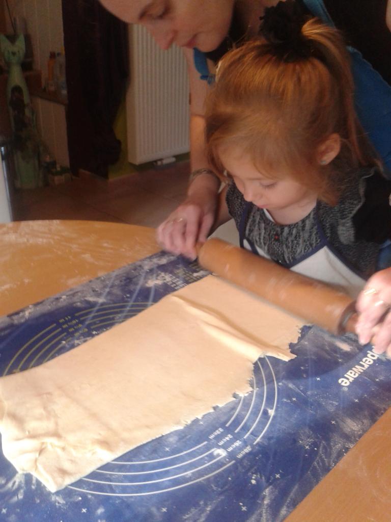 Réalisation de la pâte feuilletée