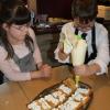 28 Pochage de la chantilly  sur les gaufres au saumon (1)