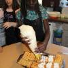 33 Pochage de la chantilly  sur les gaufres au saumon (6)