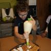34 Pochage de la chantilly  sur les gaufres au saumon (7)