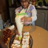 36 Pochage de la chantilly  sur les gaufres au saumon (9)
